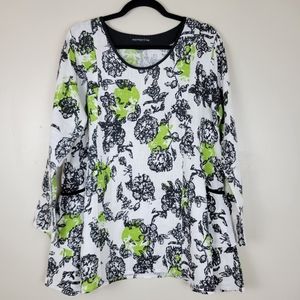 Snapdragon & Twig Relaxed Fit Veronica Linen Tunic